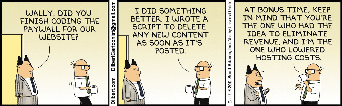Dilbert Cartoon